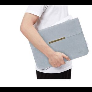 Purple laptop sleeve & pouch NWT